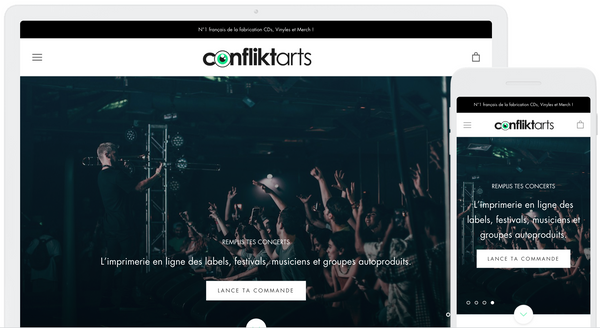 Le nouveau site de Conflikt Arts : comment ça marche ?